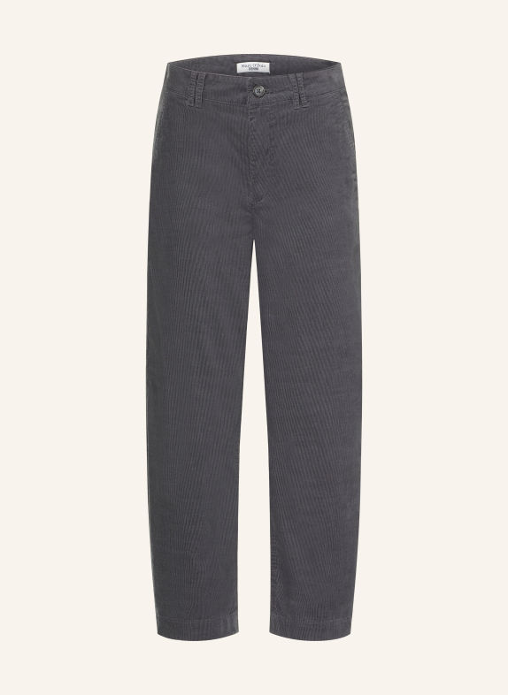 Marc O'Polo DENIM MIKA 7/8-length corduroy trousers GRAY
