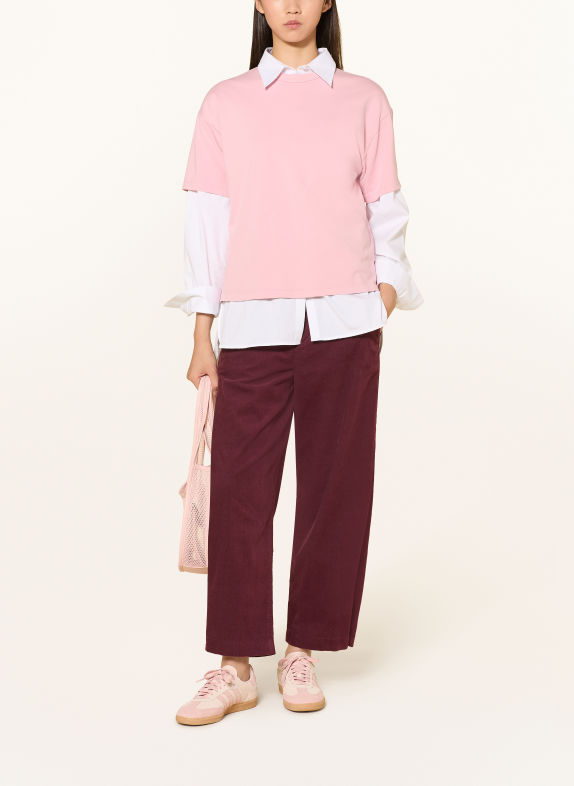 Marc O'Polo DENIM 7/8-Hose MIKA aus Cord DUNKELROT