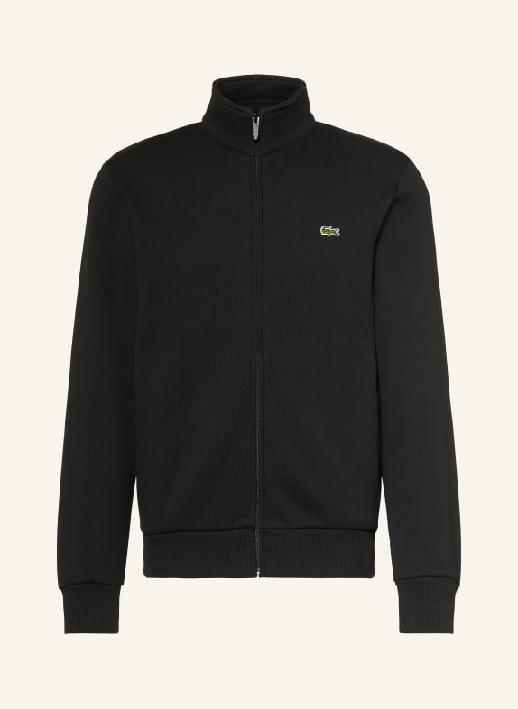 LACOSTE Zip-up sweatshirt BLACK