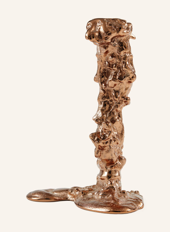 POLSPOTTEN Kerzenhalter DRIP LARGE ROSÉGOLD