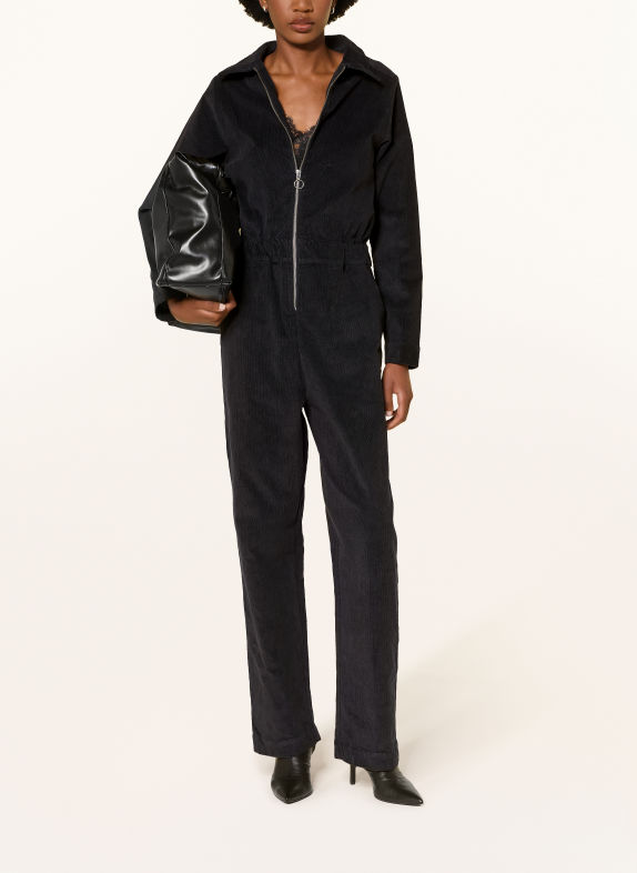 lollys laundry Jumpsuit ABERDEENLL aus Cord DUNKELBLAU