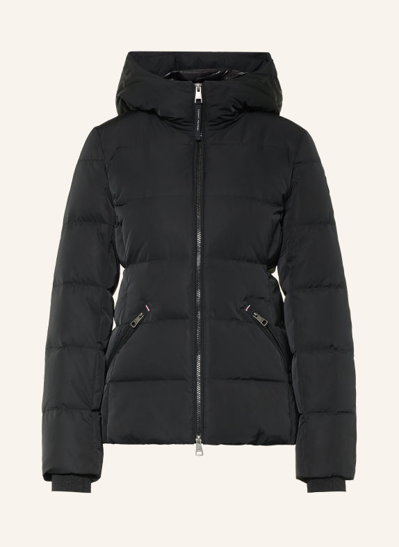 TOMMY HILFIGER Donsjas ZWART
