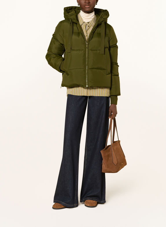 TOMMY HILFIGER Daunenjacke KHAKI