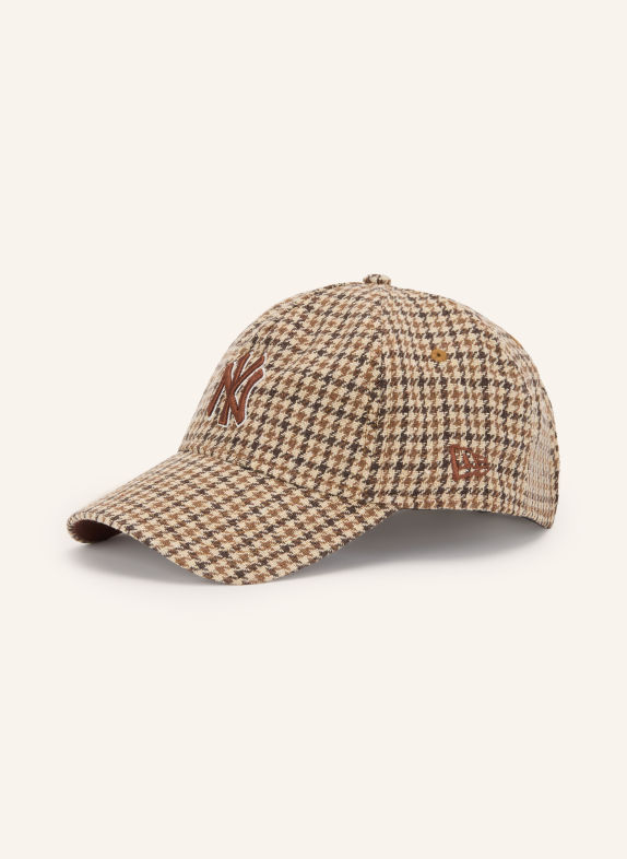 NEW ERA Cap CHECK 9TWENTY® AF BEIGE / DUNKELBRAUN / BRAUN