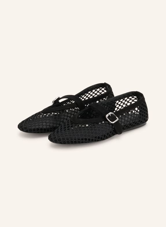 MRS & HUGS Ballerines façon Mary Janes NOIR