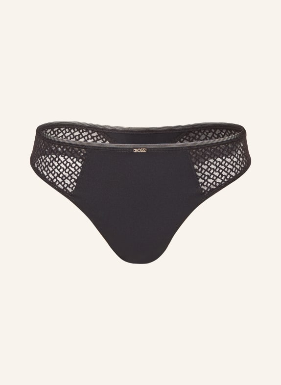 BOSS String B LACE ZWART