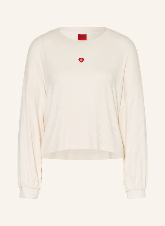 HUGO HEART Lounge Sweater CREAM