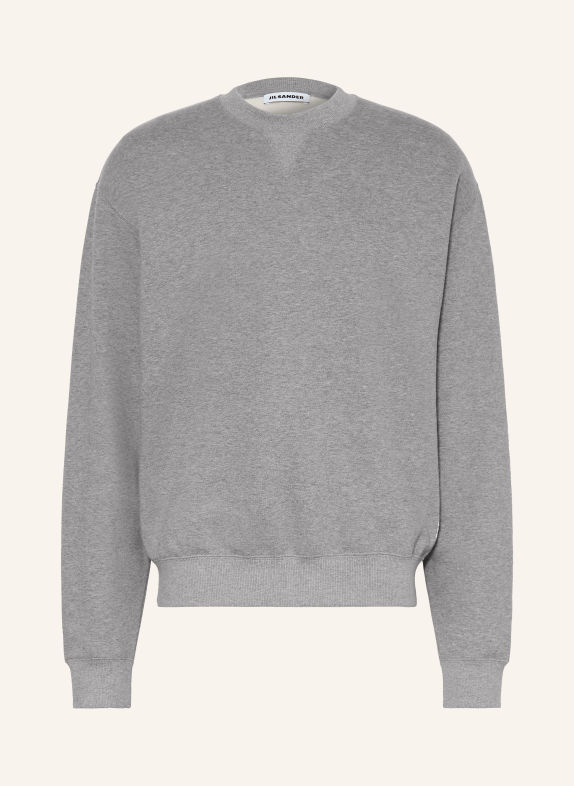 JIL SANDER Bluza oversize SZARY