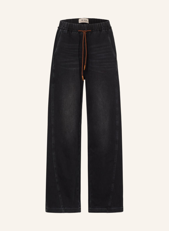 MOS MOSH Jean wide leg MMGIULIA 801 BLACK