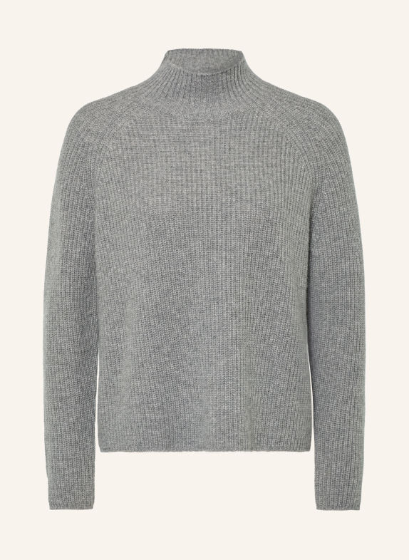 darling harbour Trui met kasjmier GREY MELANGE