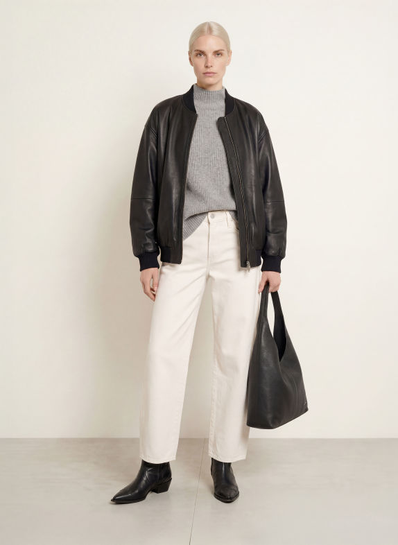 darling harbour Trui met kasjmier GREY MELANGE