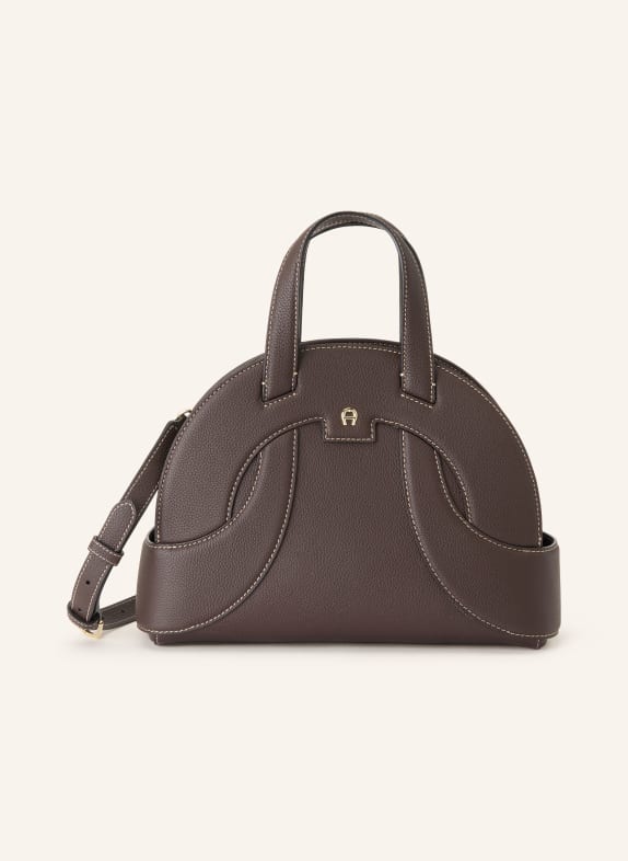 AIGNER Sac à main MARRON FONCÉ / OR
