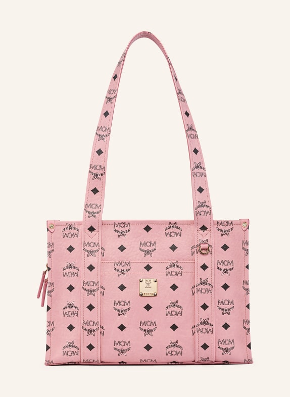 MCM Ackelväska AREN SMALL ROSÉ / GULD / SVART
