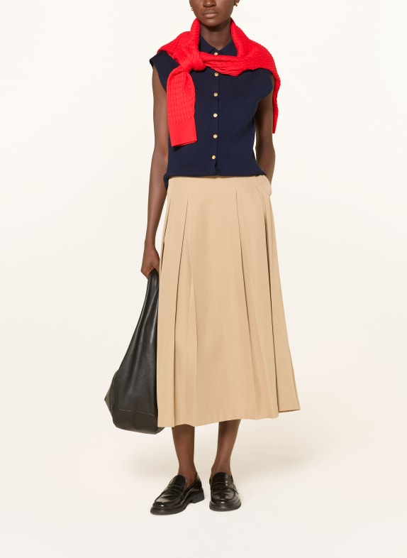 TOMMY HILFIGER Gilet en maille BLEU FONCÉ