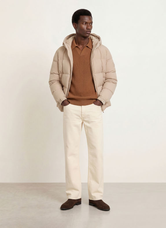 TOMMY HILFIGER Donsjas BEIGE