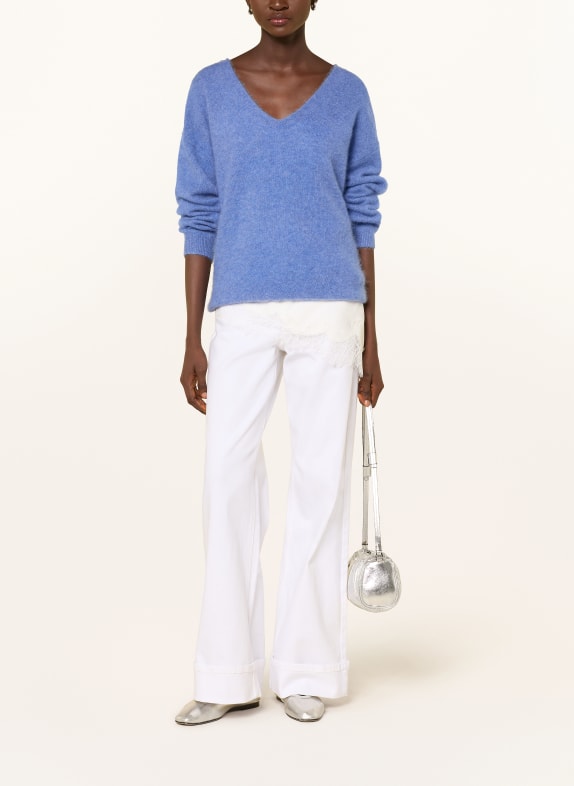 darling harbour Pullover DUSTY BLUE MELANGE