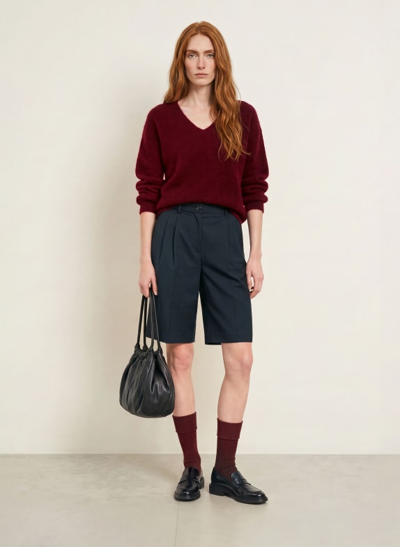darling harbour Pullover DARK RED