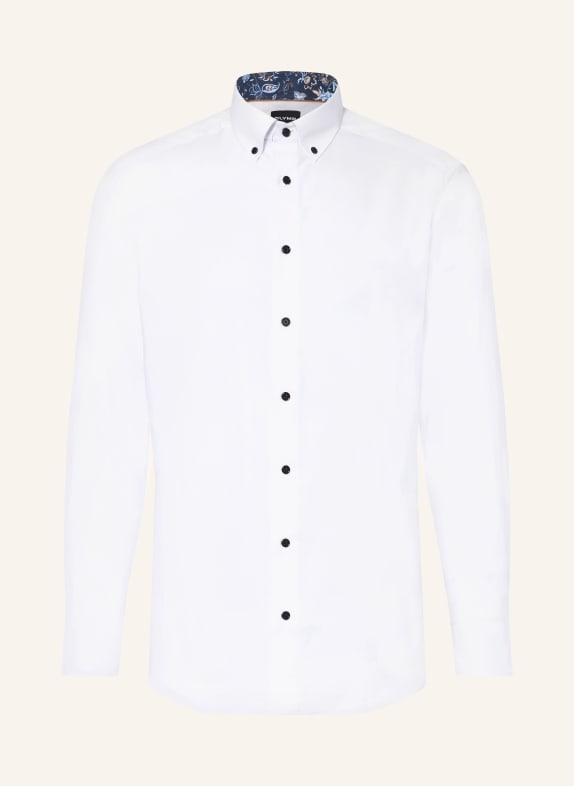 OLYMP Chemise Luxor, coupe moderne BLANC