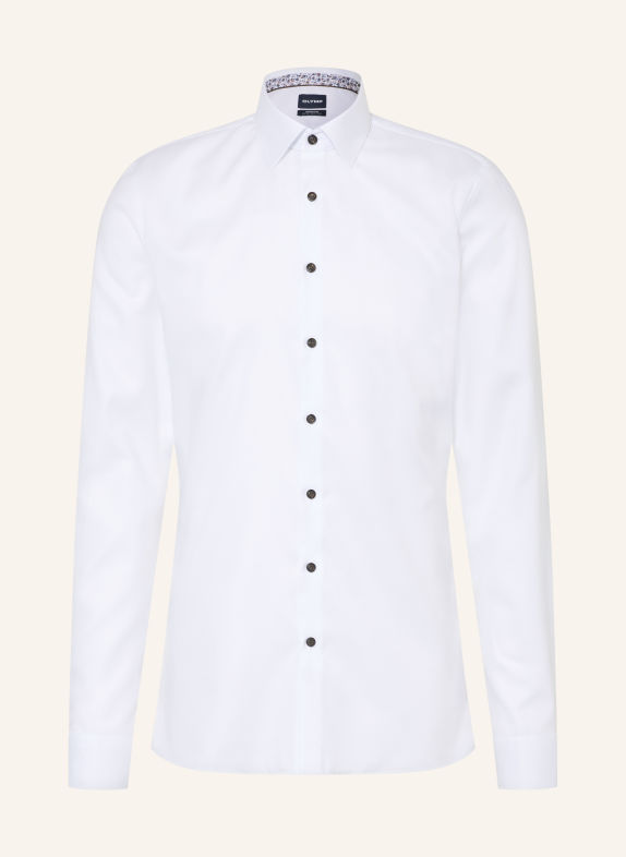 OLYMP Hemd No. Six super slim WEISS