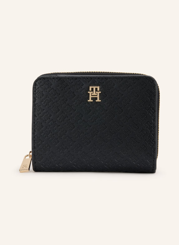 TOMMY HILFIGER Geldbörse SCHWARZ