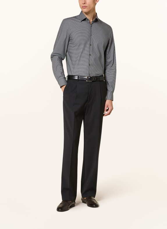 OLYMP Hemd Level Five body fit SILBER / GRAU