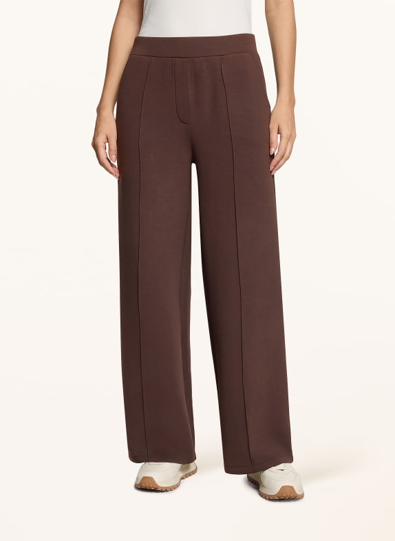 CARTOON Wide-leg trousers DARK BROWN