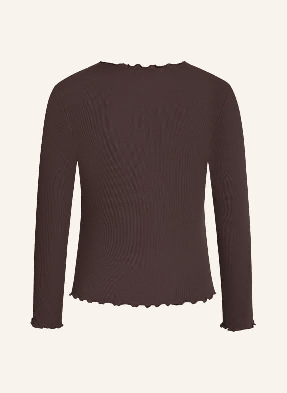 CARTOON Long-sleeve shirt DARK BROWN