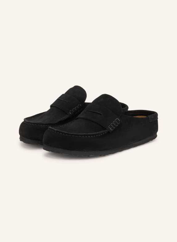 BIRKENSTOCK Pantoletten NAPLES WRAPPED SCHWARZ