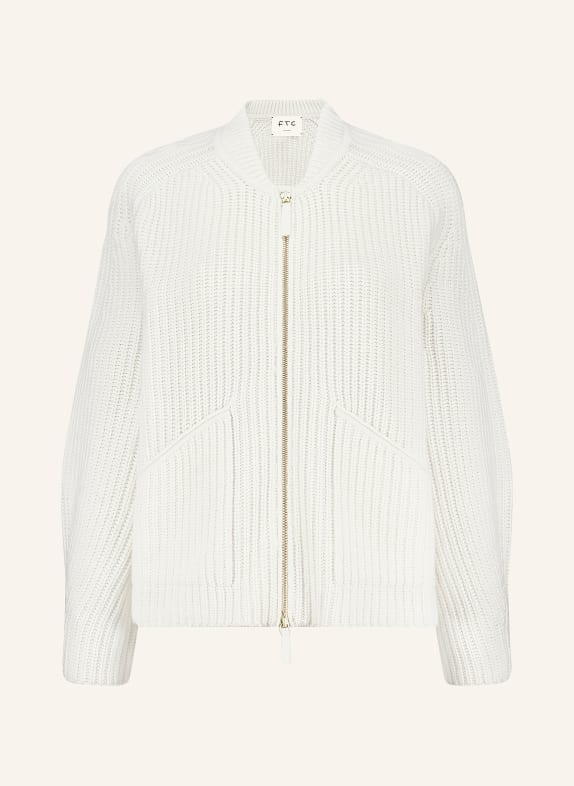 FTC CASHMERE Vest van kasjmier CRÈME