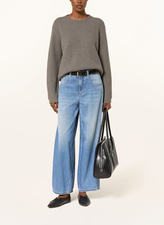 FTC CASHMERE Kasjmiertrui TAUPE