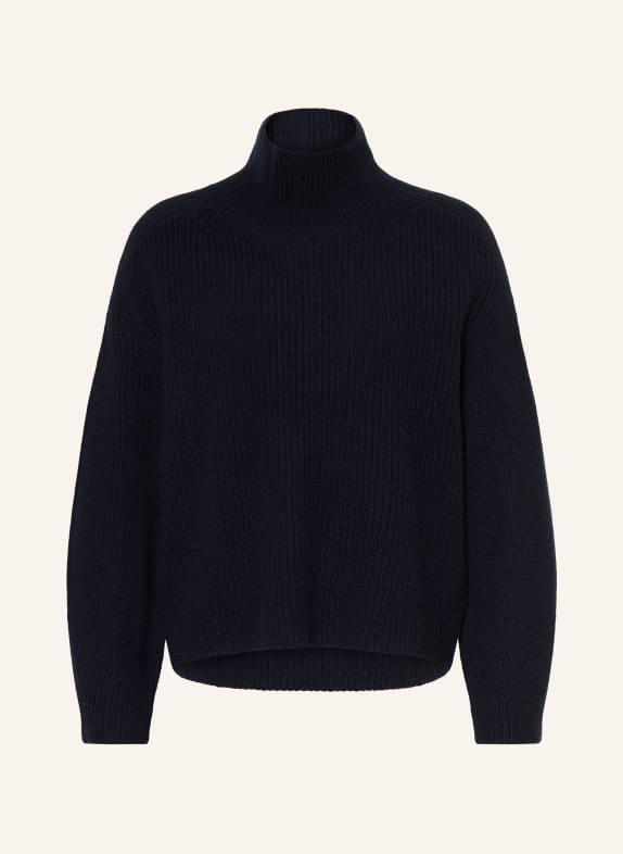 FTC CASHMERE Pull à col roulé en cachemire BLEU FONCÉ