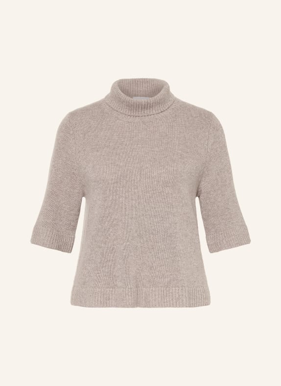 FTC CASHMERE Haut en maille en cachemire TAUPE