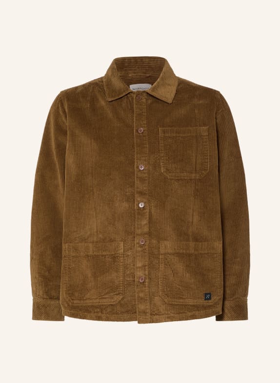 NOWADAYS Cord-Overshirt BRAUN