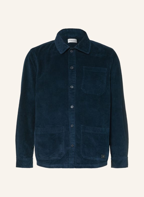 NOWADAYS Cord-Overshirt DUNKELBLAU
