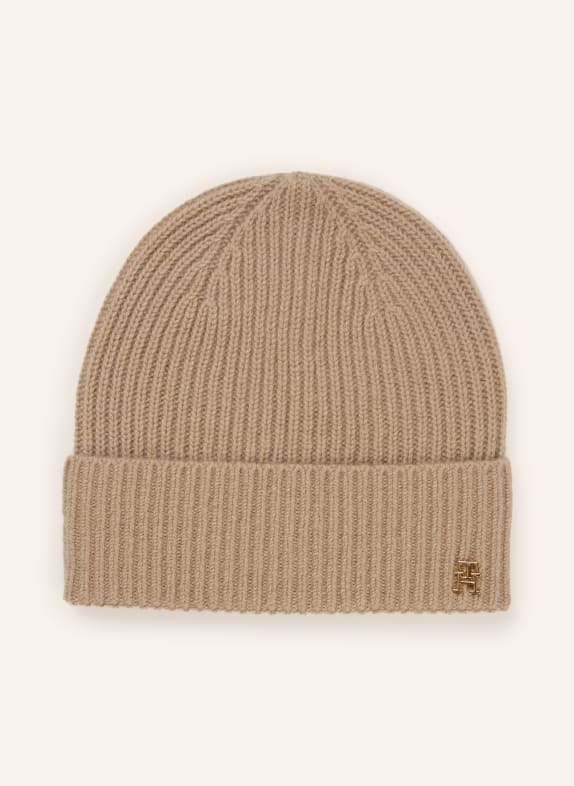 TOMMY HILFIGER Cashmere Hat BEIGE