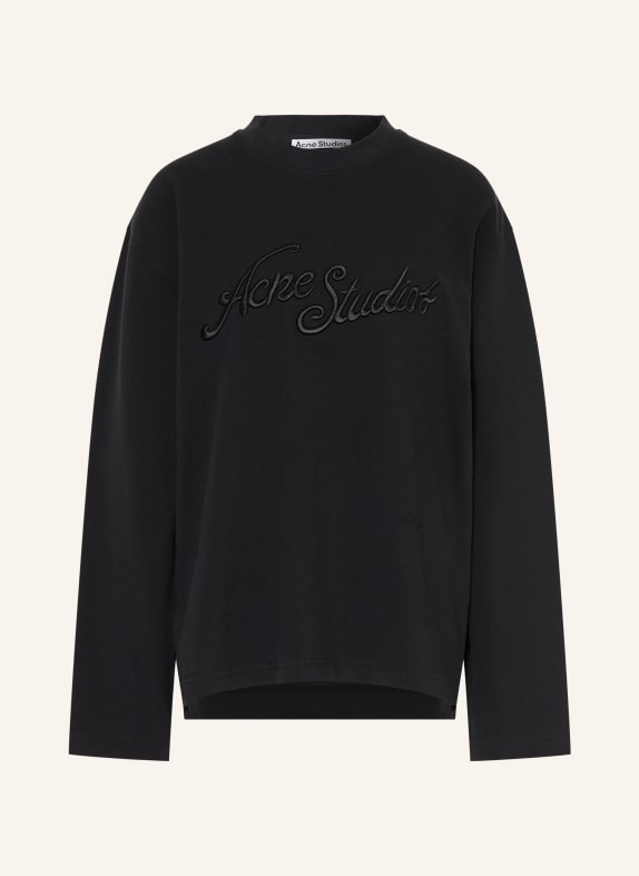 Acne Studios Haut à manches longues NOIR