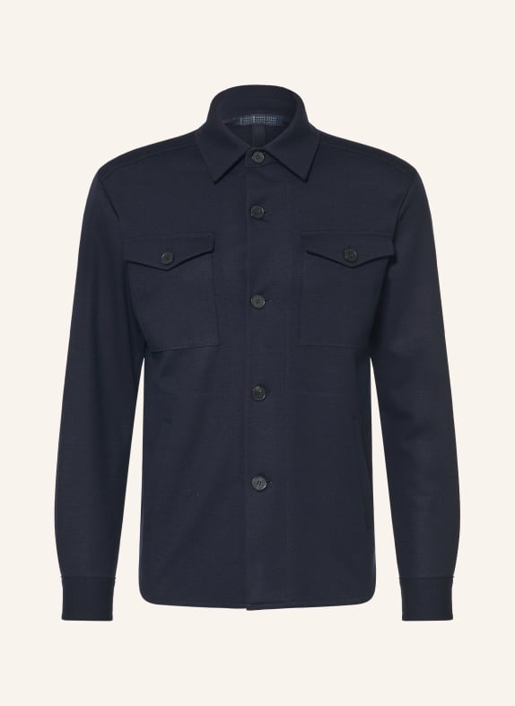 HARRIS WHARF LONDON Overjacket DUNKELBLAU