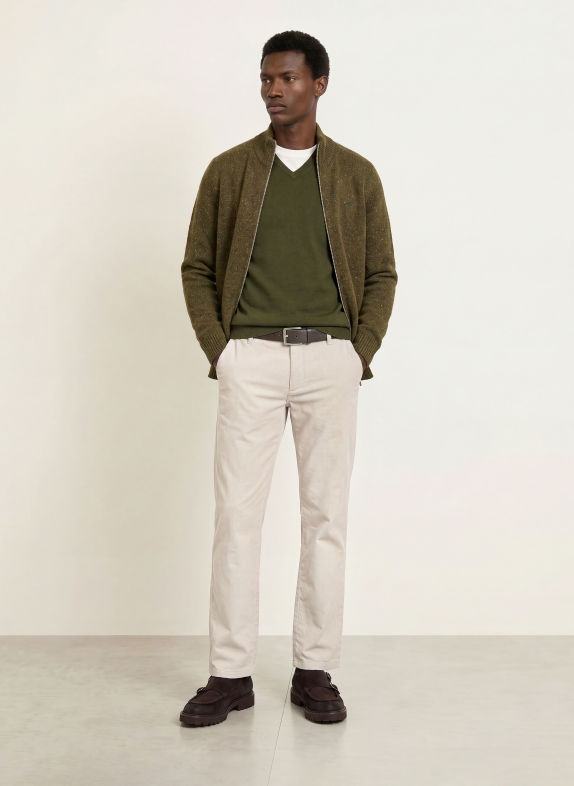 FYNCH-HATTON Strickjacke GRÜN