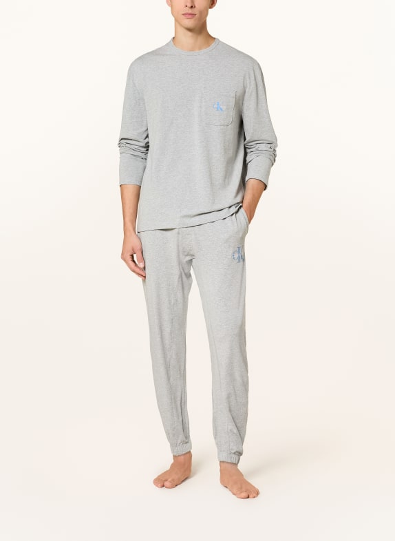 Calvin Klein Pyjama MONOGRAM GRIJS