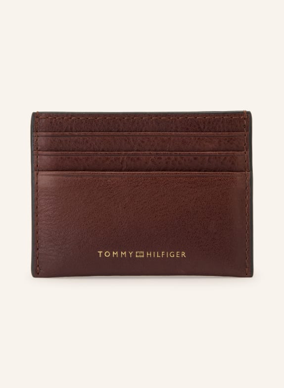 TOMMY HILFIGER Kartenetui DUNKELBRAUN