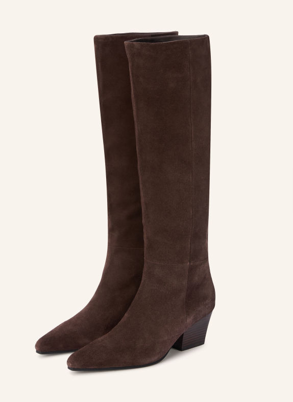 RIANI Bottes MARRON FONCÉ