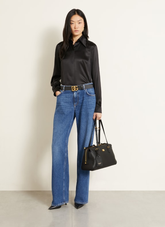 DOLCE & GABBANA Schoudertas VITTORIA ZWART / GOUD