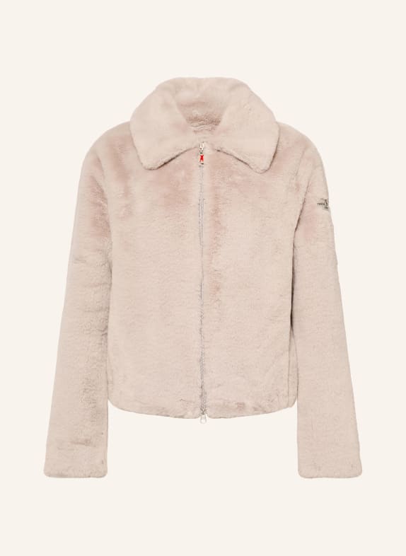 FRIEDA & FREDDIES Kunstfell-Jacke XAVY HELLGRAU