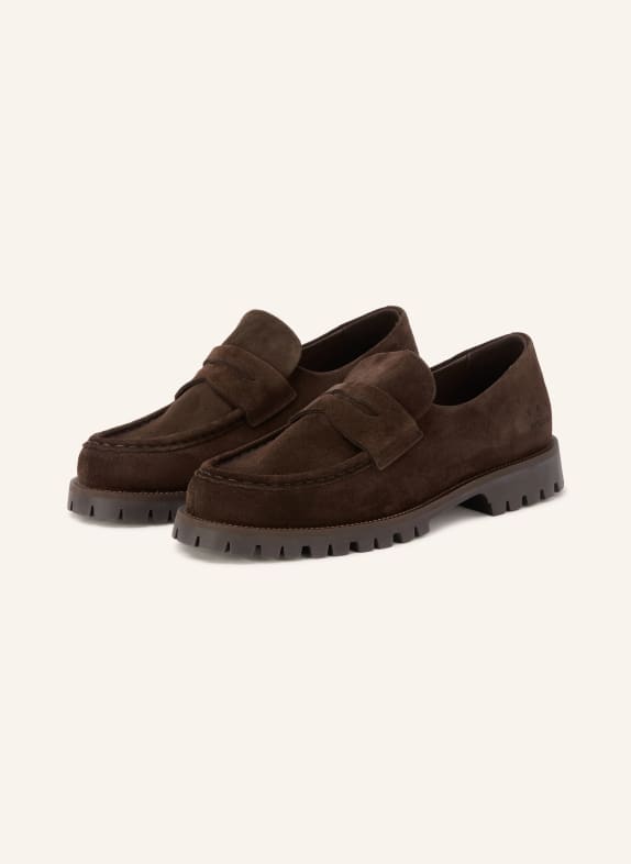COPENHAGEN STUDIOS Penny loafers CPH848 CIEMNOBRĄZOWY