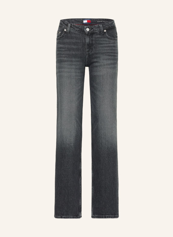 TOMMY JEANS Jeansy straight SOPHIE LOW STRAIGHT 1BZ Denim Black