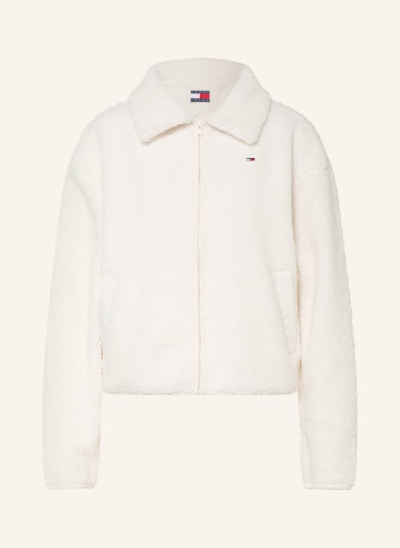 TOMMY JEANS Plush Jacket ECRU