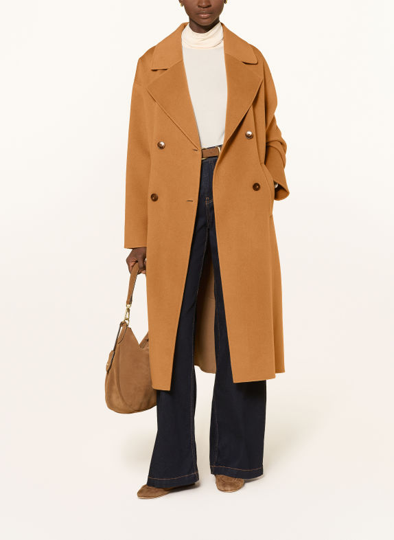 MILANO ITALY Wollmantel CAMEL