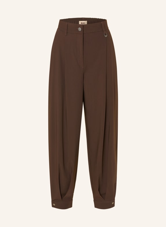 MAC 7/8-length pants BALLOON DARK BROWN