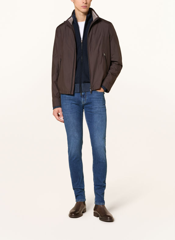 PAUL & SHARK Blugi cu croială extra slim J02 mid blue