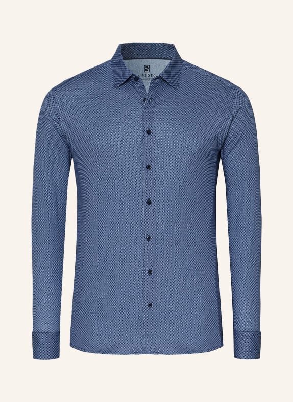 DESOTO Slim-Fit Shirt BLUE / DARK BLUE / WHITE